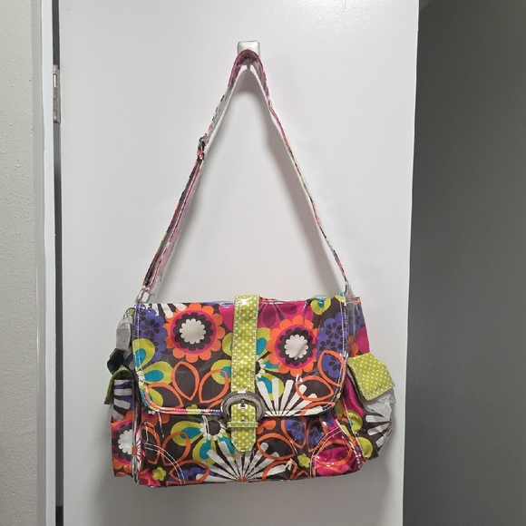 Beautiful KALENCON DIAPER BAG WITH 3 PC SET INCLUDED - Picture 1 of 15